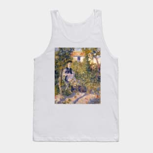 Nini in the Garden (Nini Lopez) by Auguste Renoir Tank Top